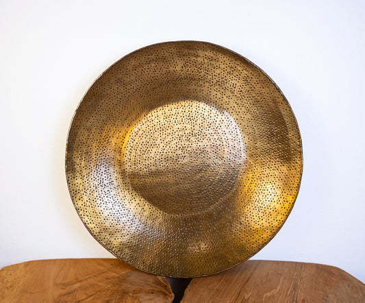 Monterey Bay Handhammered Antique Gold Bowl