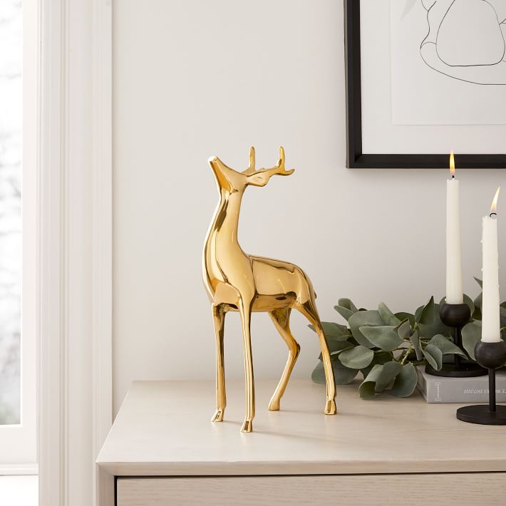 Brass Reindeer