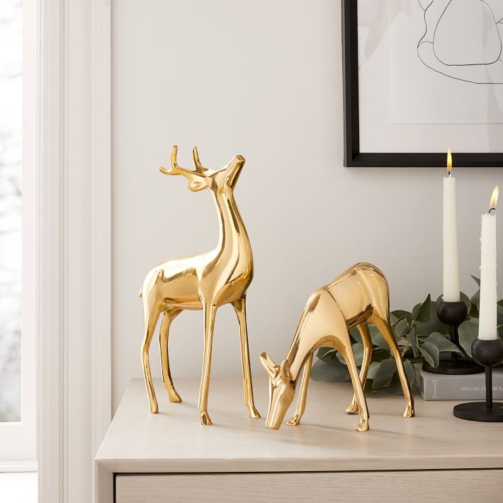 Brass Reindeer