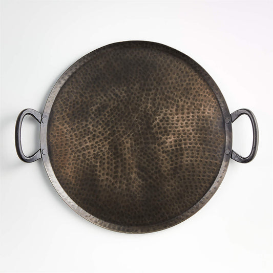 Hand Hammered Circular Platter
