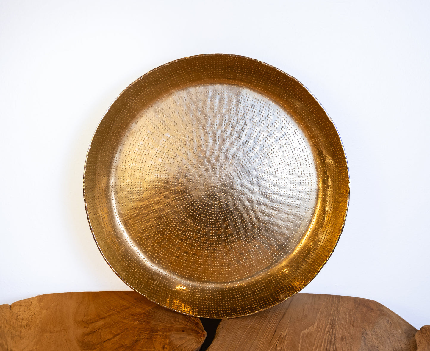 Monterey Bay Handhammered Light Gold Bowl