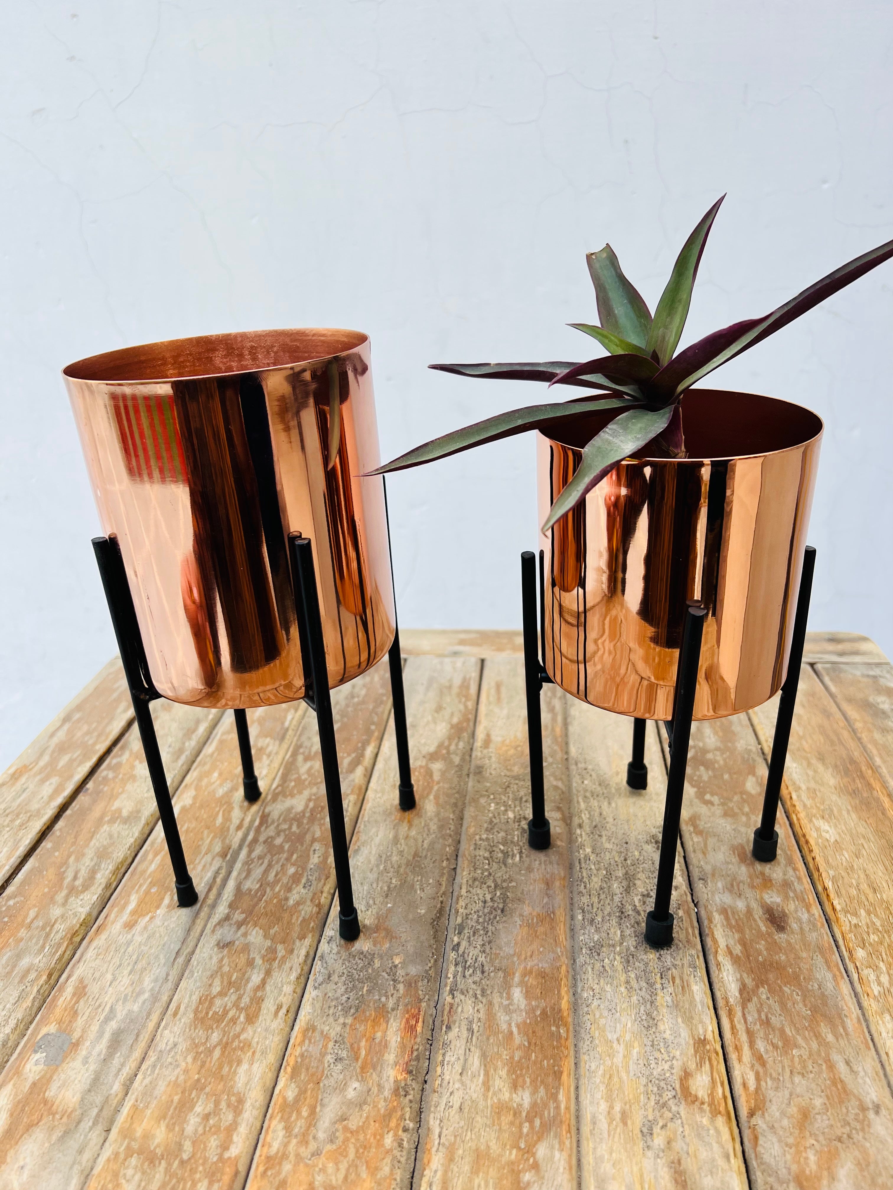 Copper planter
