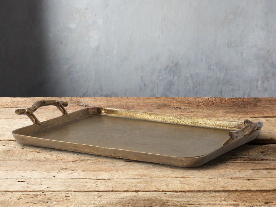 Twig serving tray