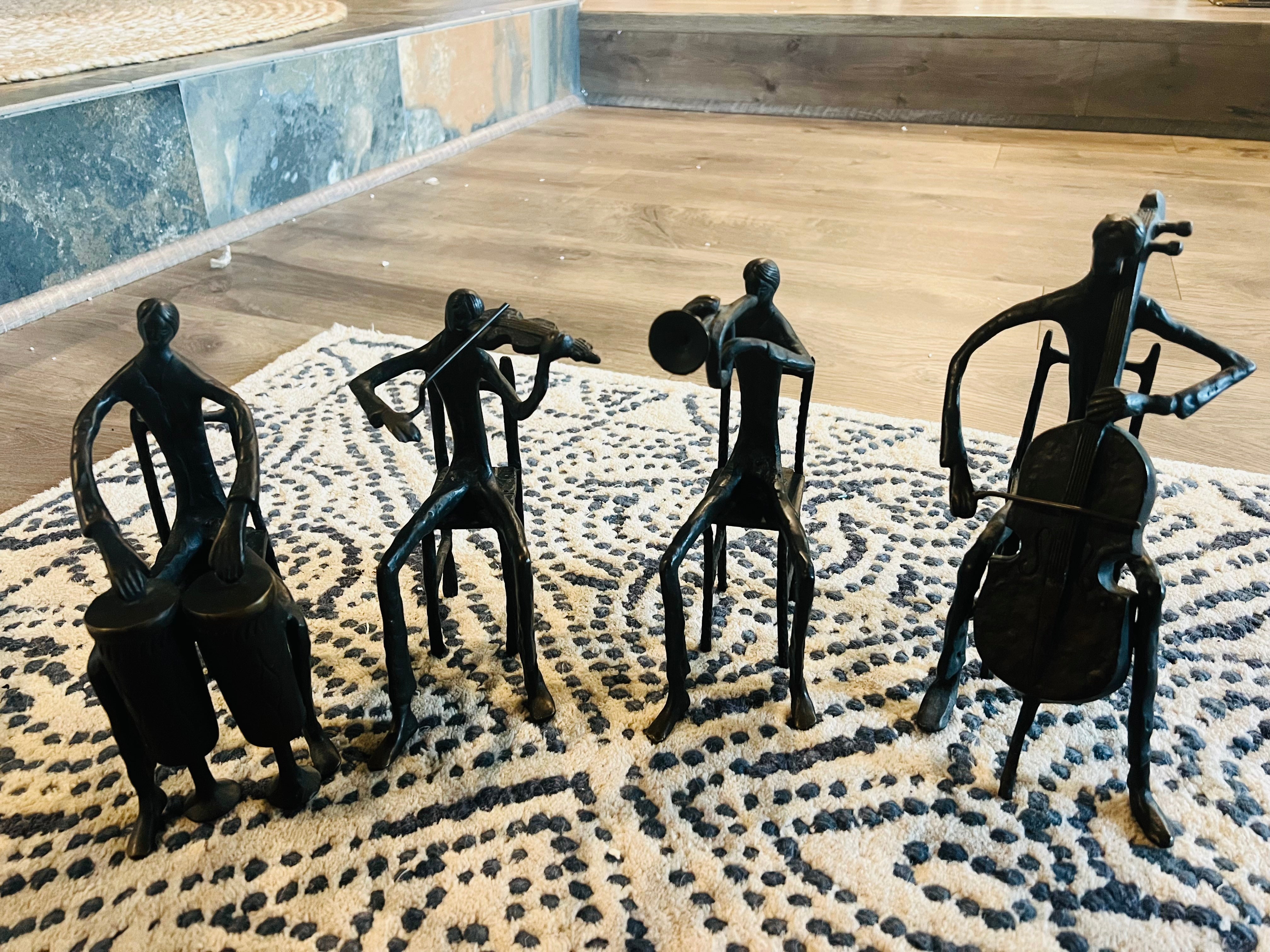 Brass Musicians set of 4