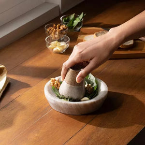 swirl & grind mortar & pestle
